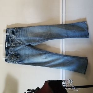 Blue Boot Cut Jeans
